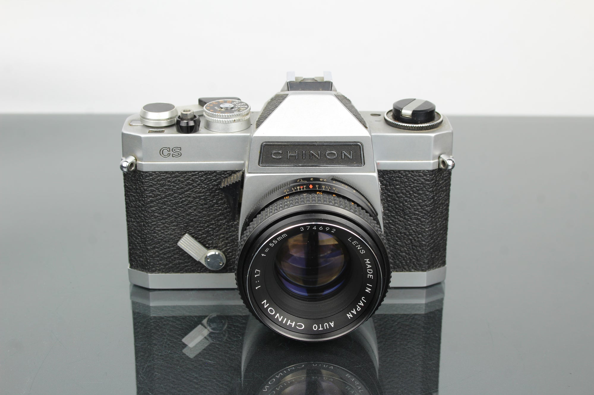 Chinon CS + 55mm 1.7 lionsa Chinon