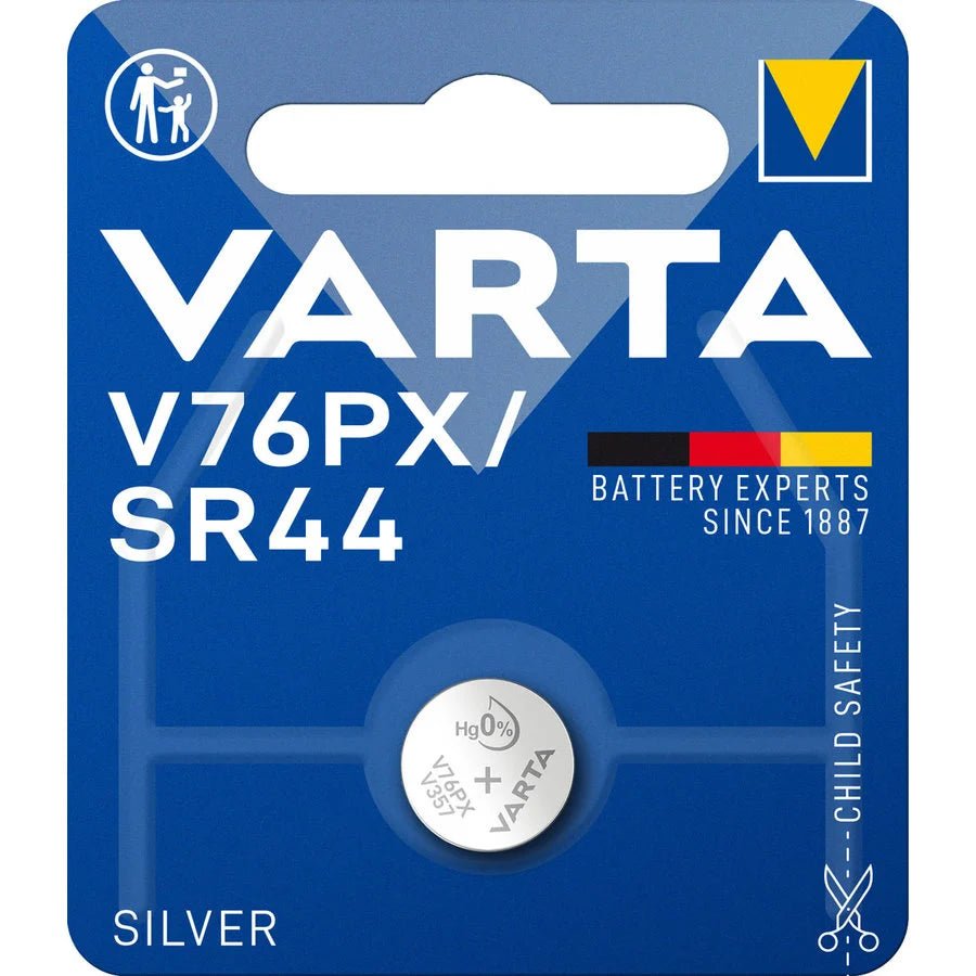 ๐ Varta V76PX / SR44 1,5V Alkaline blister 1 - Dutch|Thrift