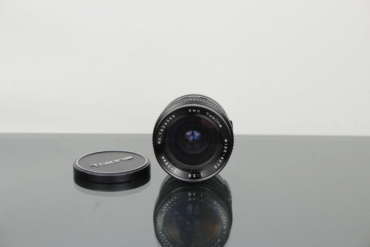 Tokina Leathan-Auoto 1:2.8 f=28mm M42 Sceitheadh