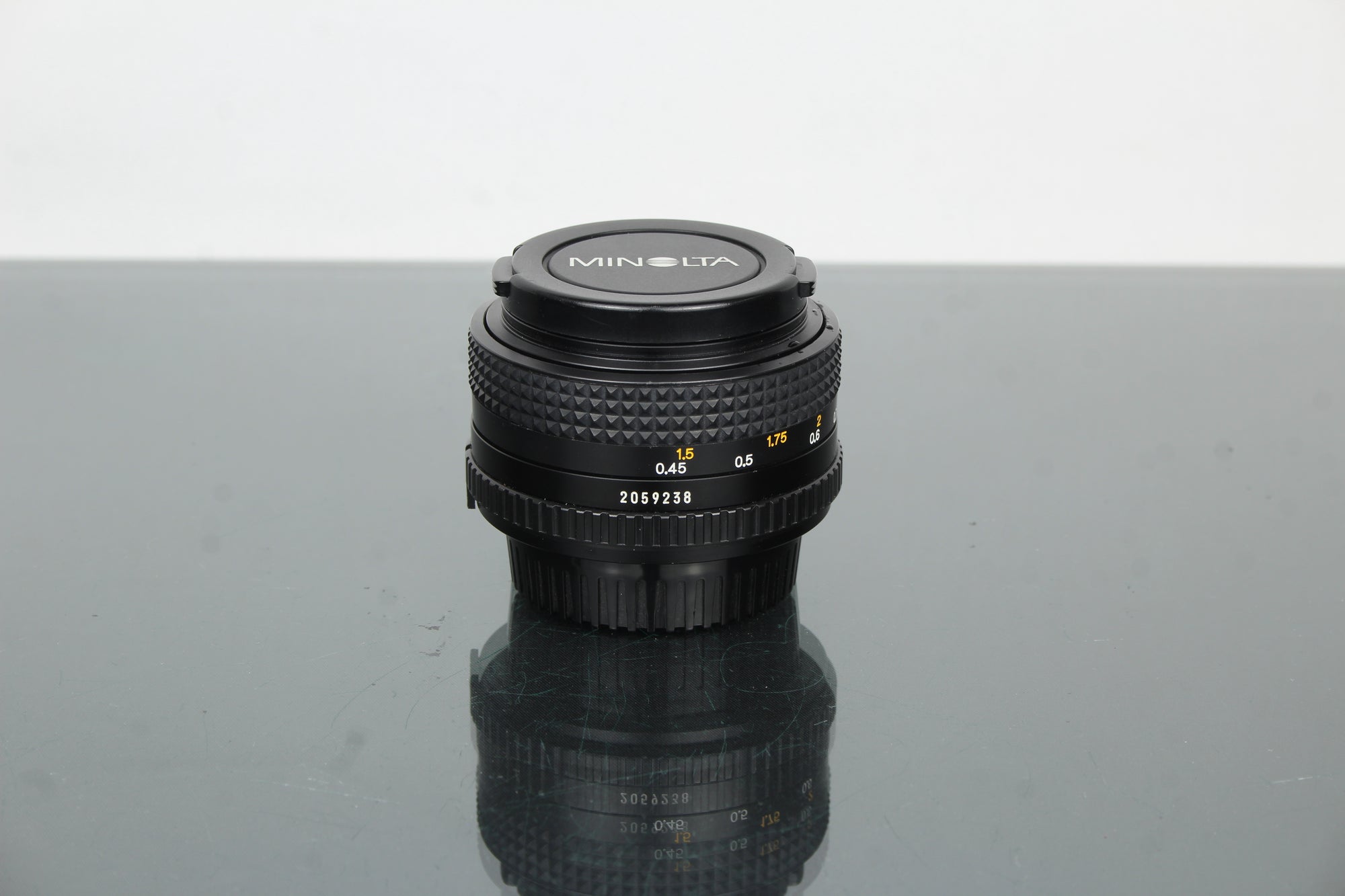 Minolta MD 50mm 1:2 49mm lionsa (súmha MD)