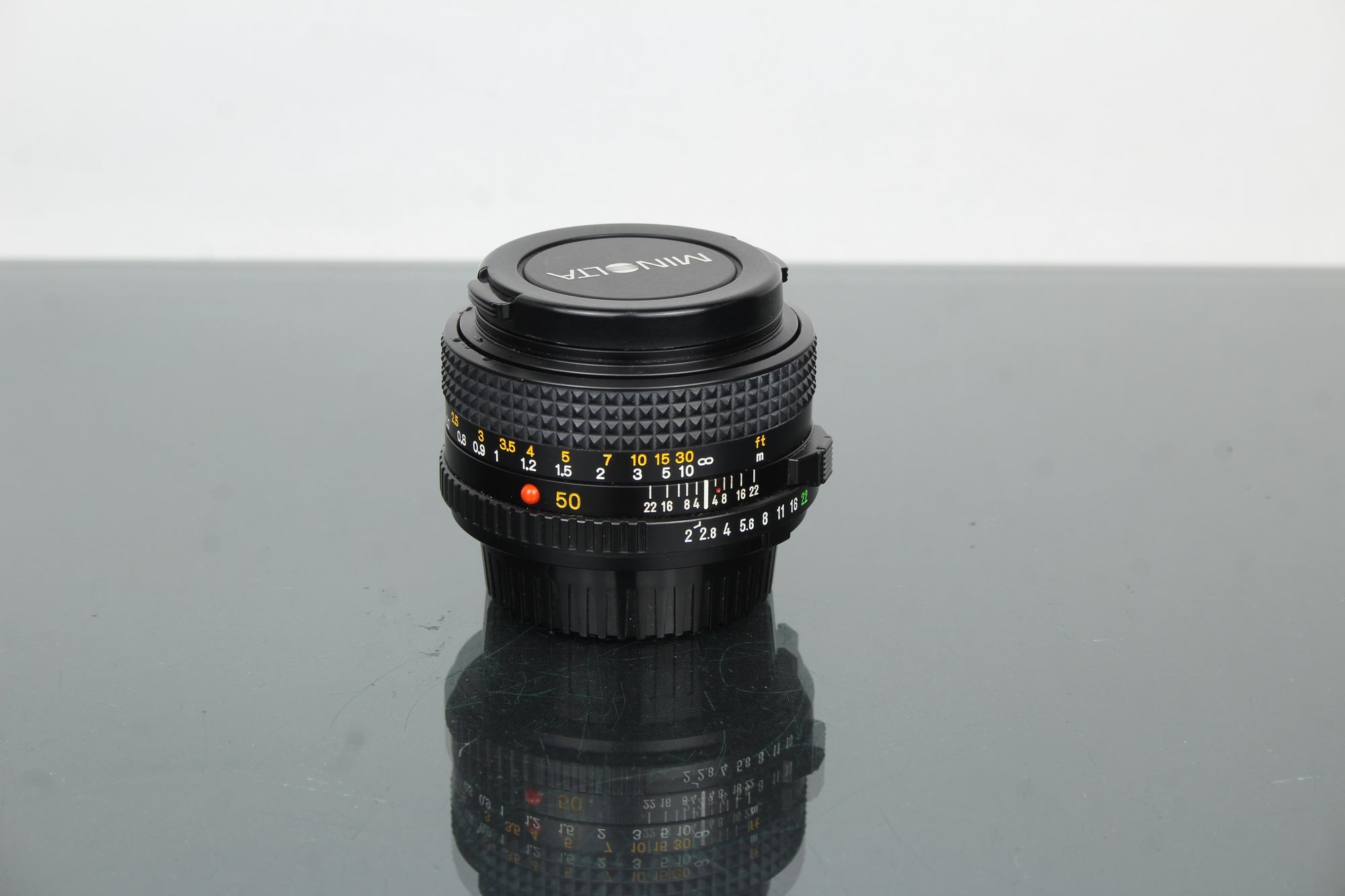 Minolta MD 50mm 1:2 49mm lionsa (súmha MD)