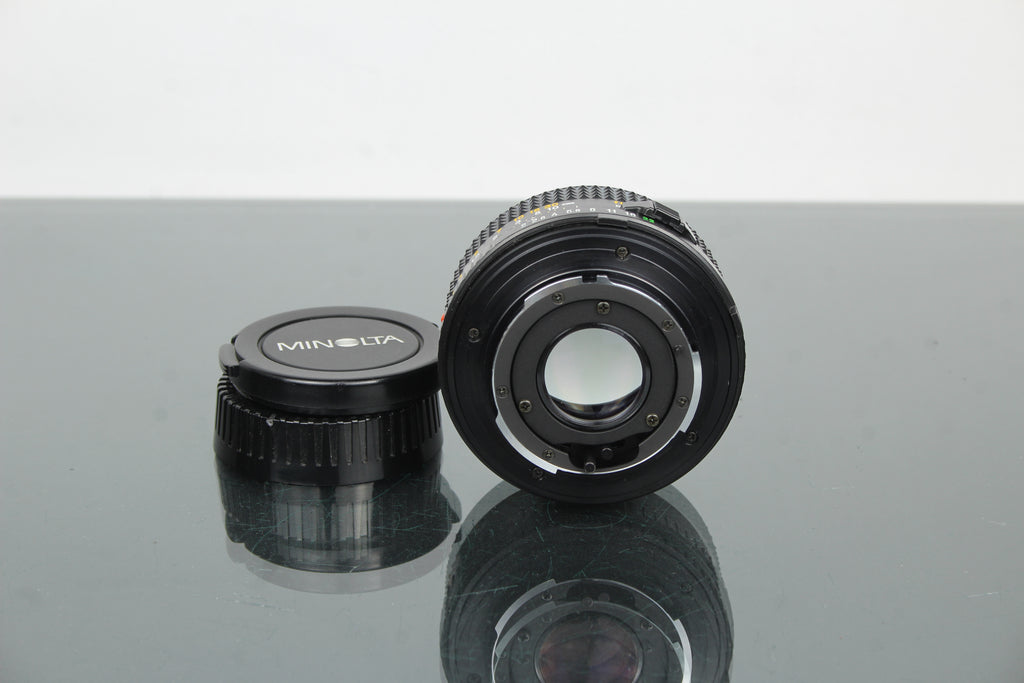 Minolta MD 50mm 1:2 49mm lionsa (súmha MD)