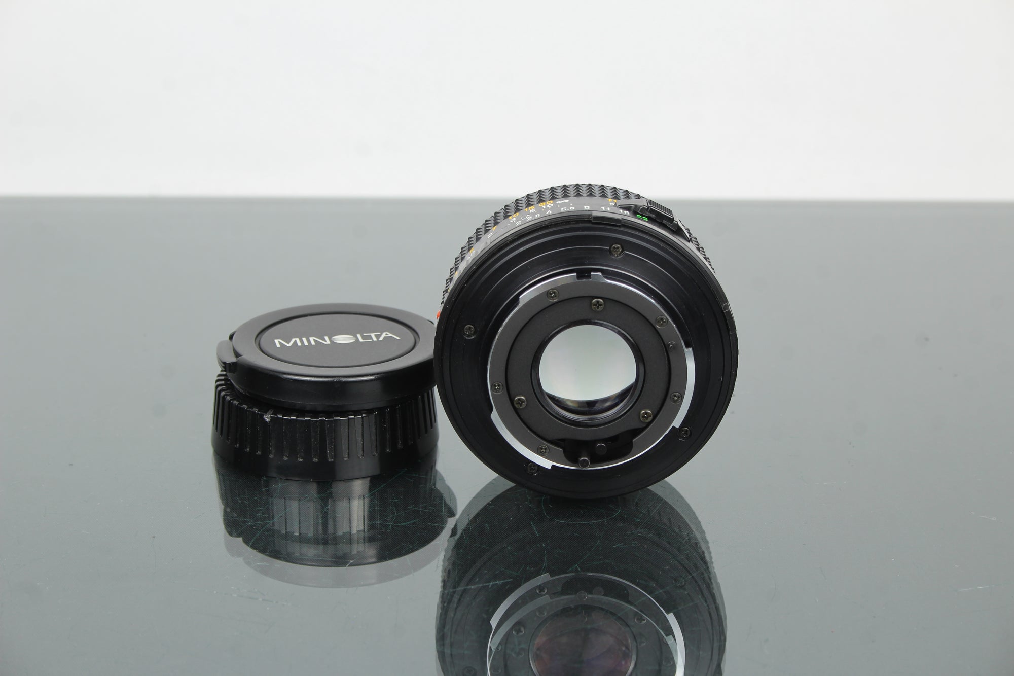 Minolta MD 50mm 1:2 49mm lionsa (súmha MD)