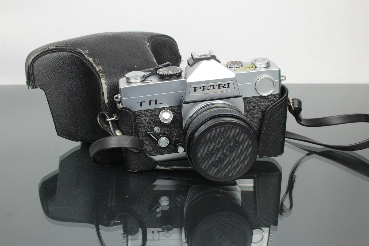 Petri TTL + 55mm 1.8 Petri lens