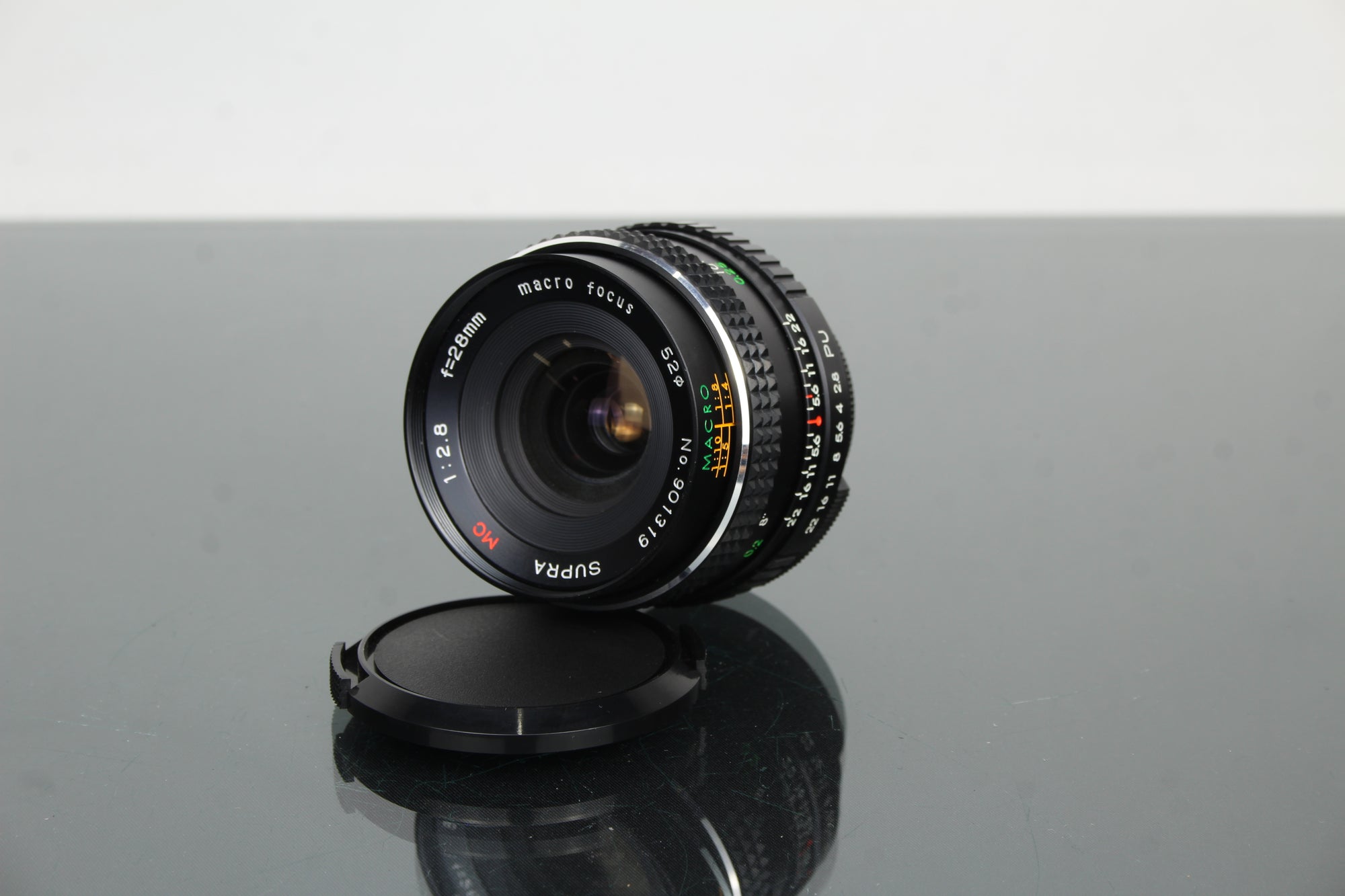 Supra MC 1:2.8 F=28mm Manual Focus Macro Lens (Unknown Mount)