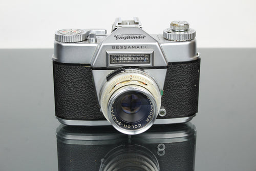 Voigtlander Bessamatic + 50mm f/2.8 Color-Skopar lens