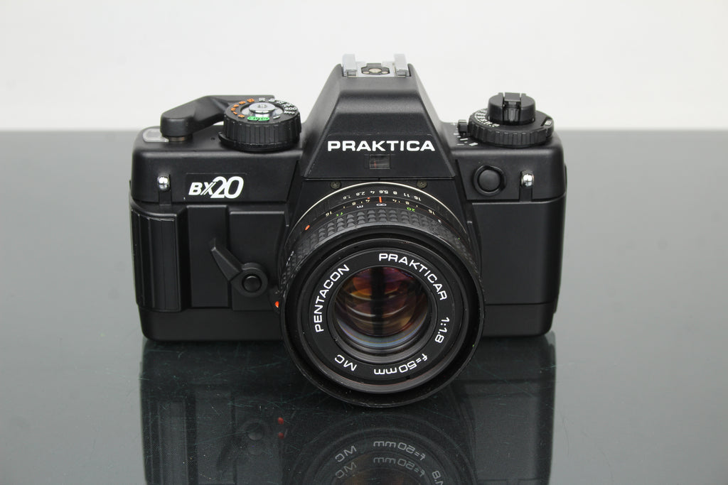 Practica BX20 + Pentacon <tc>Praktica</tc> 50mm 1.8 lionsa