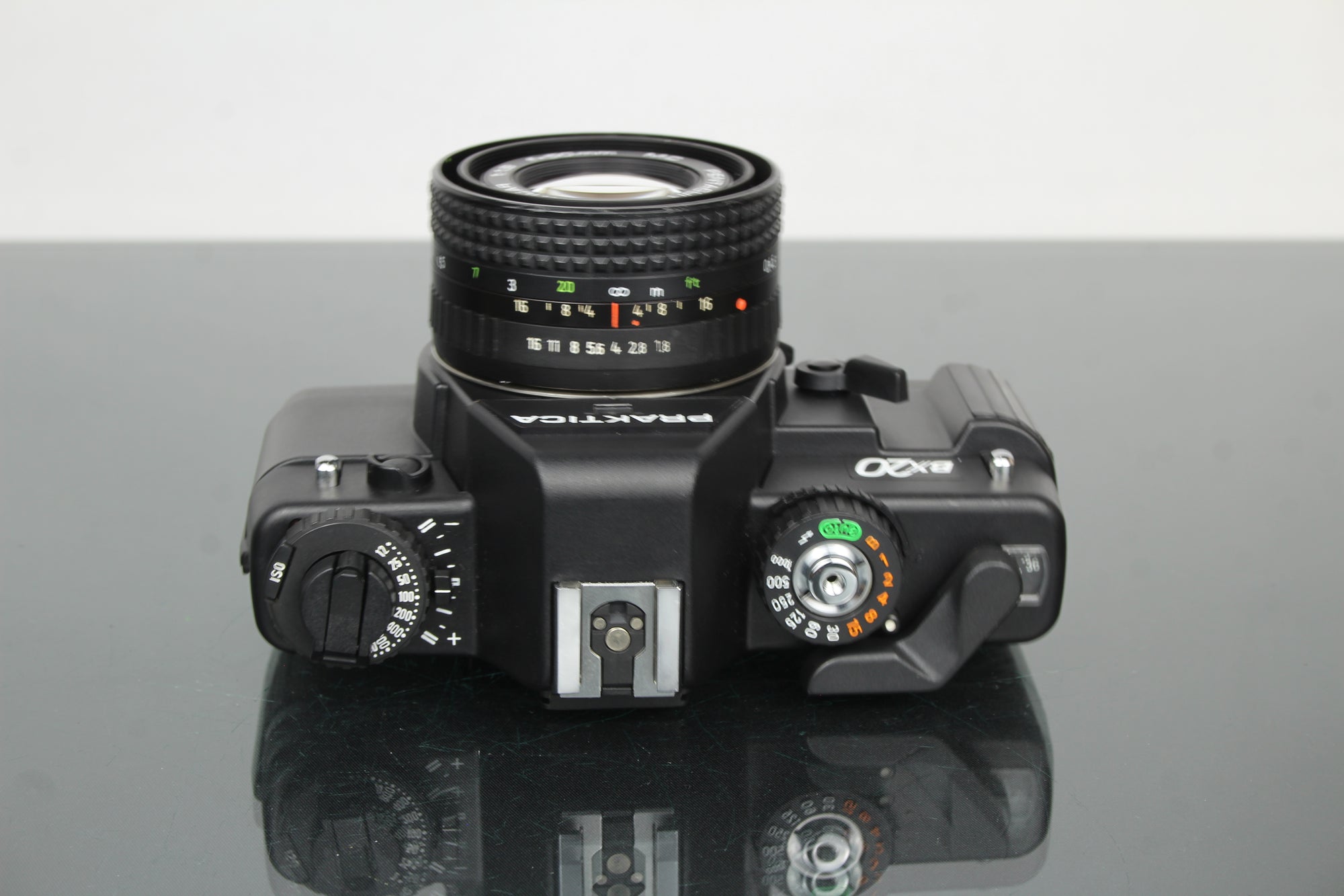 Practica BX20 + Pentacon <tc>Praktica</tc> 50mm 1.8 lionsa