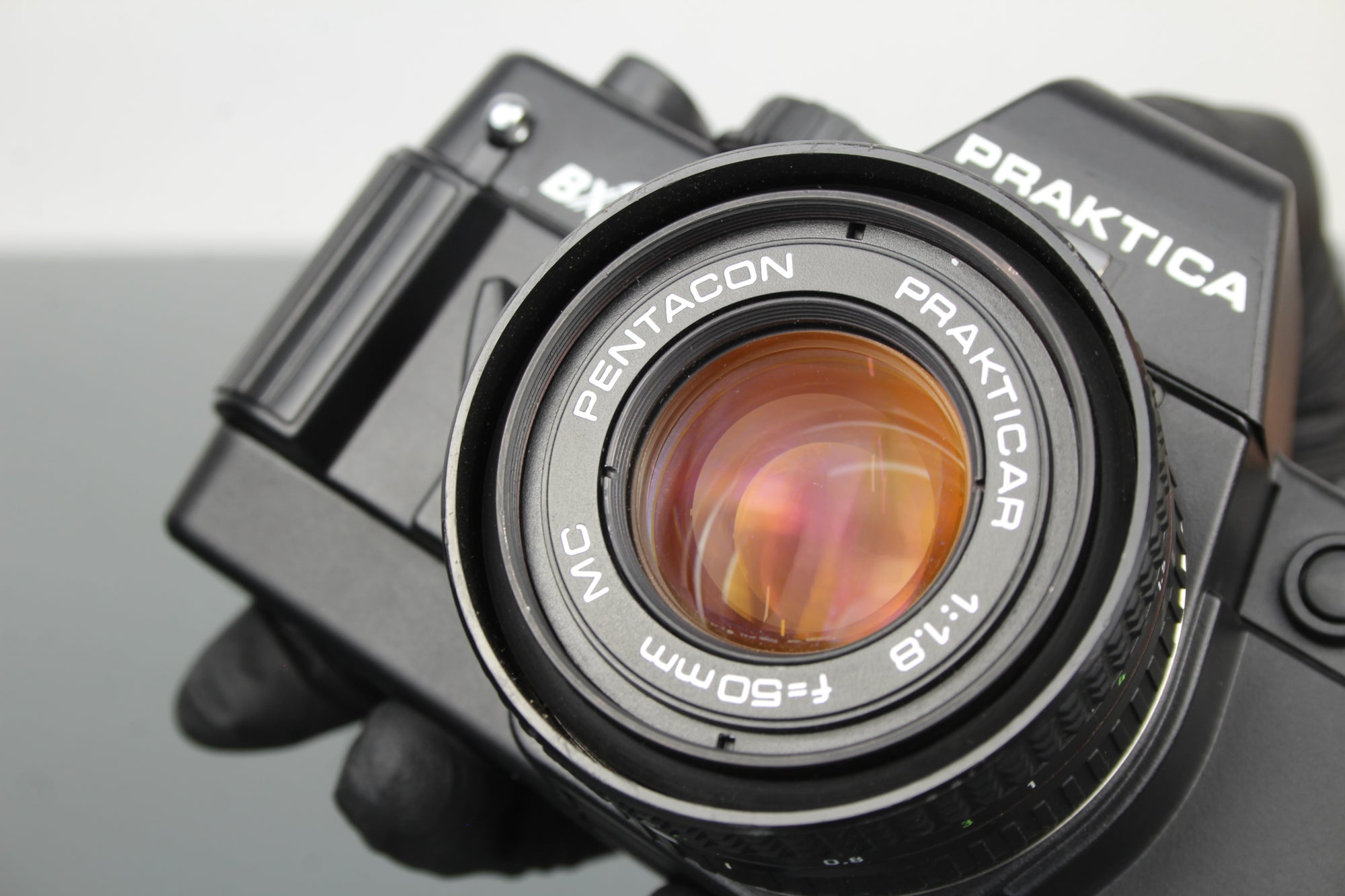 Practica BX20 + Pentacon <tc>Praktica</tc> 50mm 1.8 lionsa