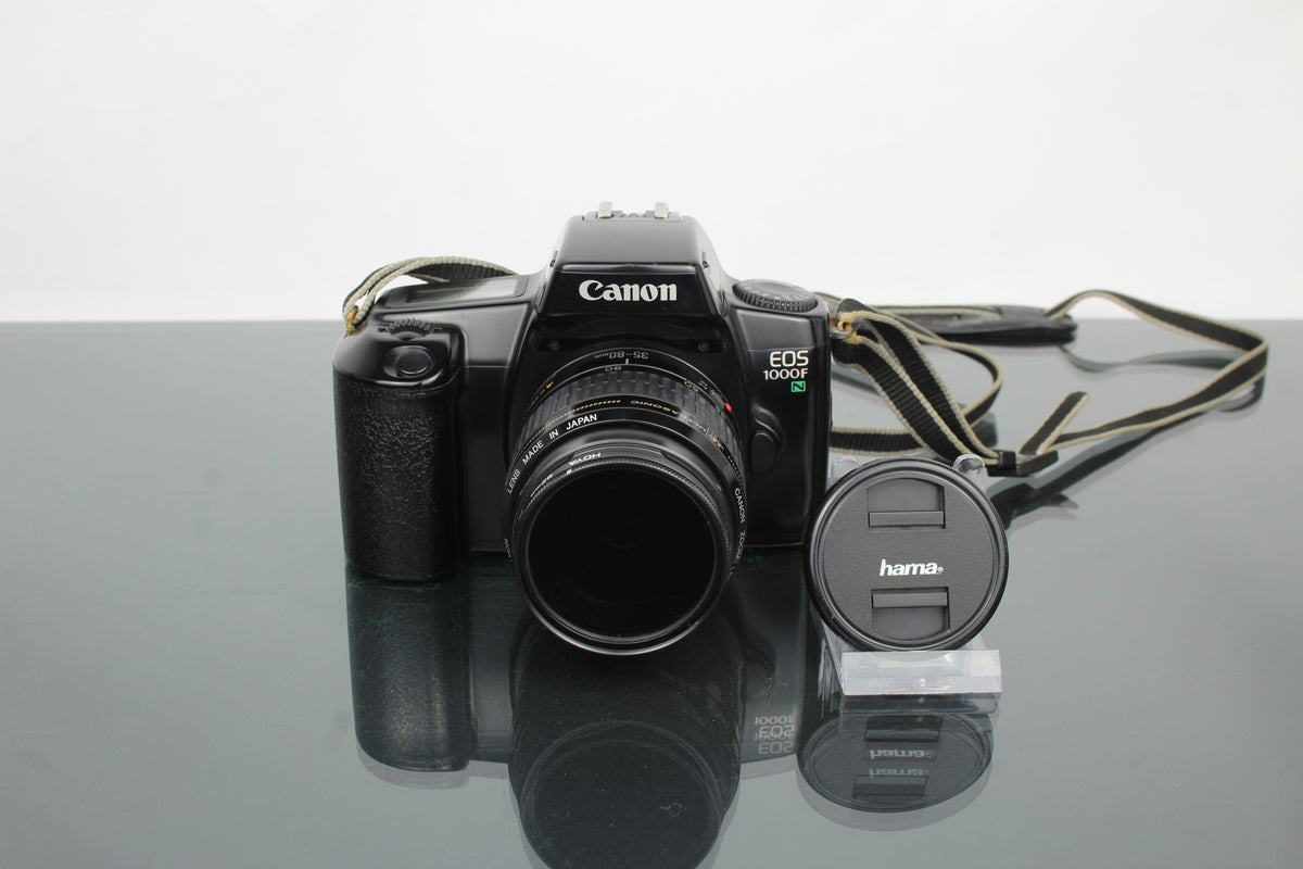 Canon EOS 1000f + 35-80mm 1:4-5.6 lionsa
