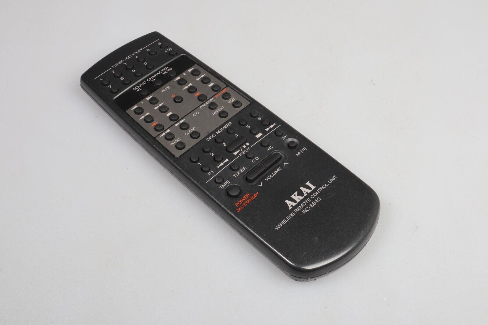 Akai RC - S640 | Remote Control - Dutch|Thrift