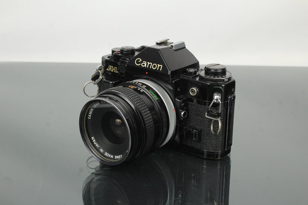 Canon A - 1 + Canon FD 35mm 3.5 lens - Dutch|Thrift