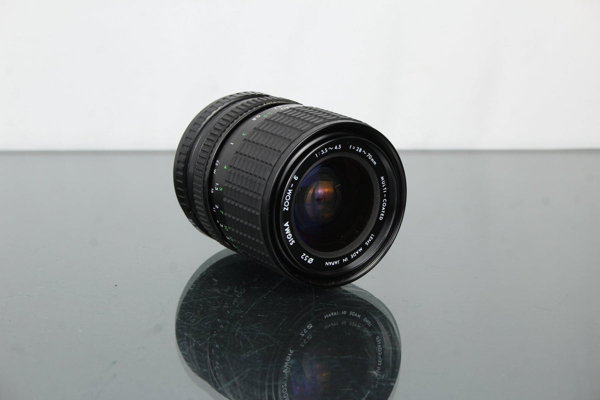 Sigma zoom 1:3.5 - 4.5 28 - 70mm Praktica B mount - Dutch|Thrift
