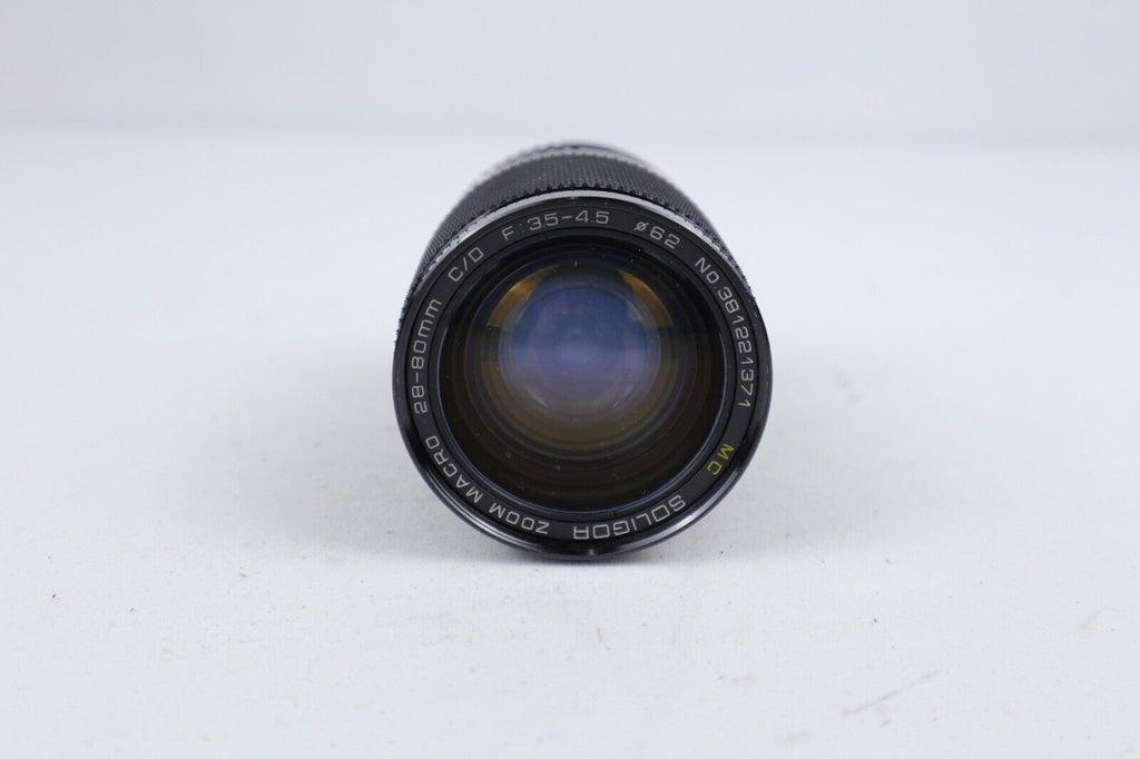 Soligor MC Zoom Lens | 28 - 80mm f/3.5 - 4.5 | Pentax Mount - Dutch|Thrift