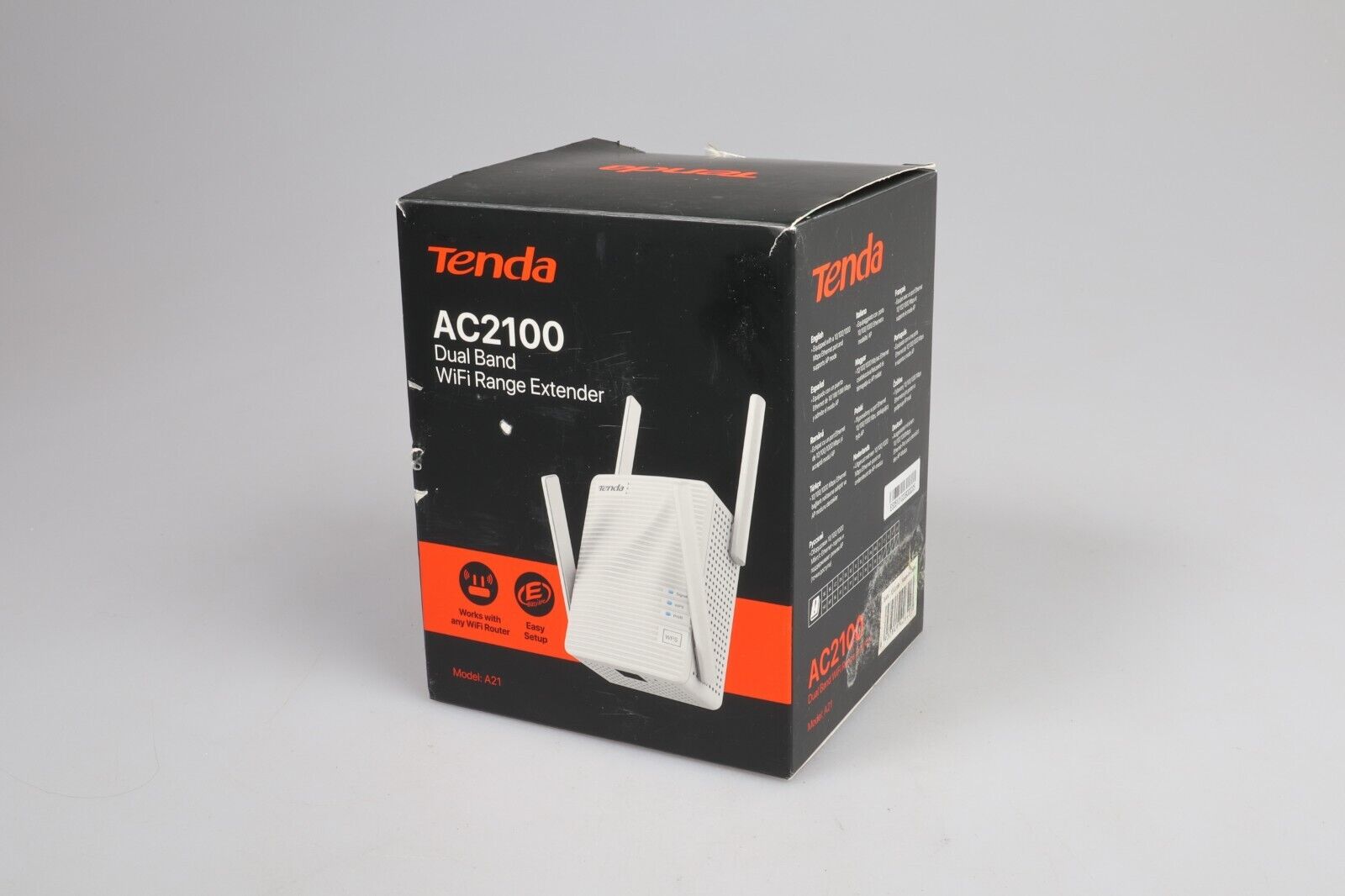 Tenda A21 AC2100 | Dual Band WiFi Range Extender - Dutch|Thrift